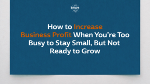 A blog headline reading "How to Increase Business Profit"